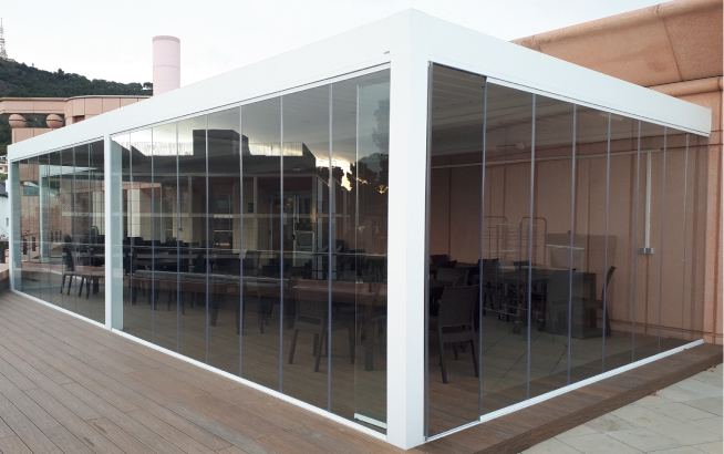Pérgola Bioclimática Cerrada | Durmi