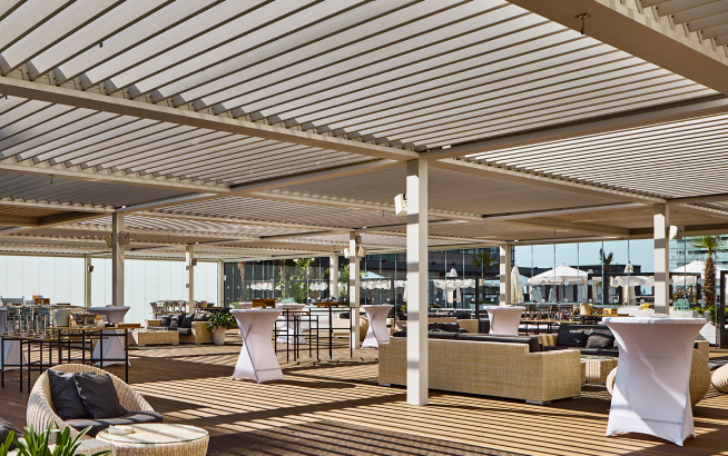 Pérgolas de aluminio adosada a pared Pérgolas de aluminio adosada a pared