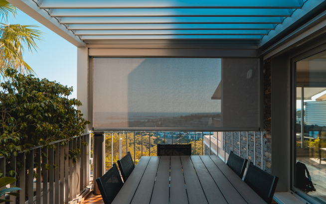 Pérgolas de aluminio adosada a pared Pérgolas de aluminio adosada a pared