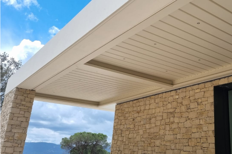 Pérgola Bioclimática de Aluminio 4x3 y 3x4