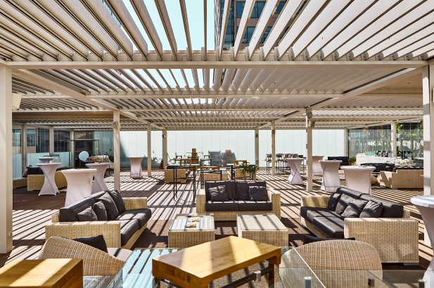 Lamas orientables Pérgola Bioclimática de Aluminio 6x3 y 3x6