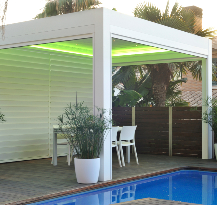 Pergola bioclimatica alumino 3x3 Pergola bioclimatica alumino 3x3