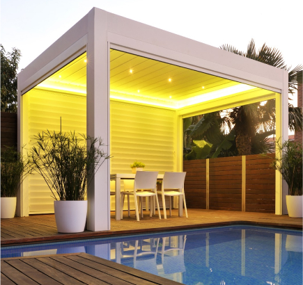 Pergola bioclimatica alumino 4x4 Pergola bioclimatica alumino 4x4