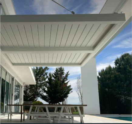 Pergola bioclimatica alumino 4x4 Pergola bioclimatica alumino 4x4