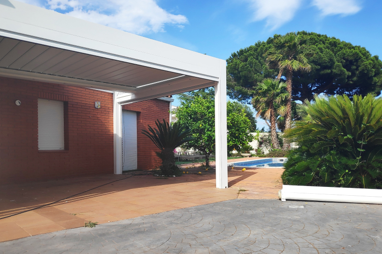 Pérgola autoportante 5x4