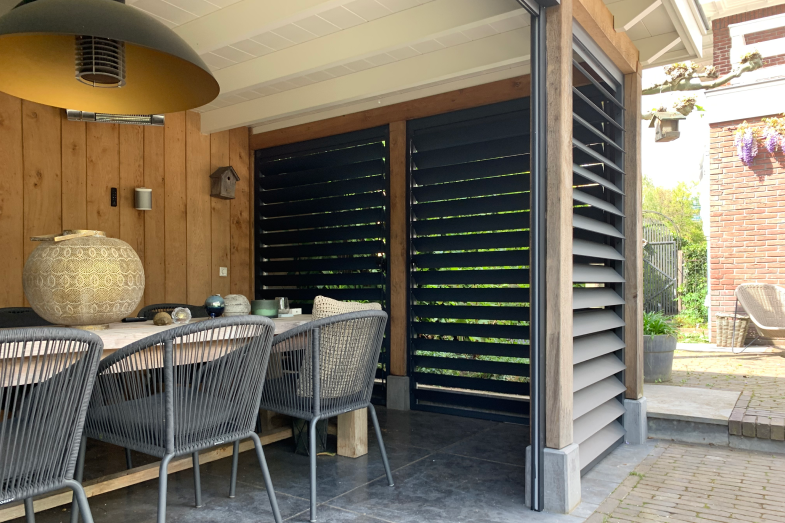 Pérgola entre paredes 5x4 Pérgola entre paredes 5x4