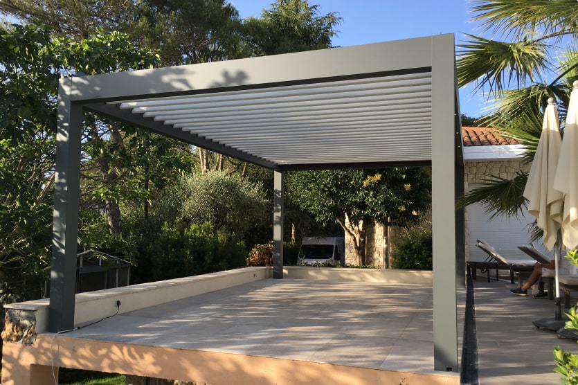 pergola bioclimatica adosada pergola bioclimatica adosada
