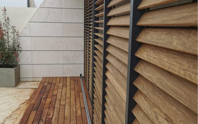 Porticones de aluminio