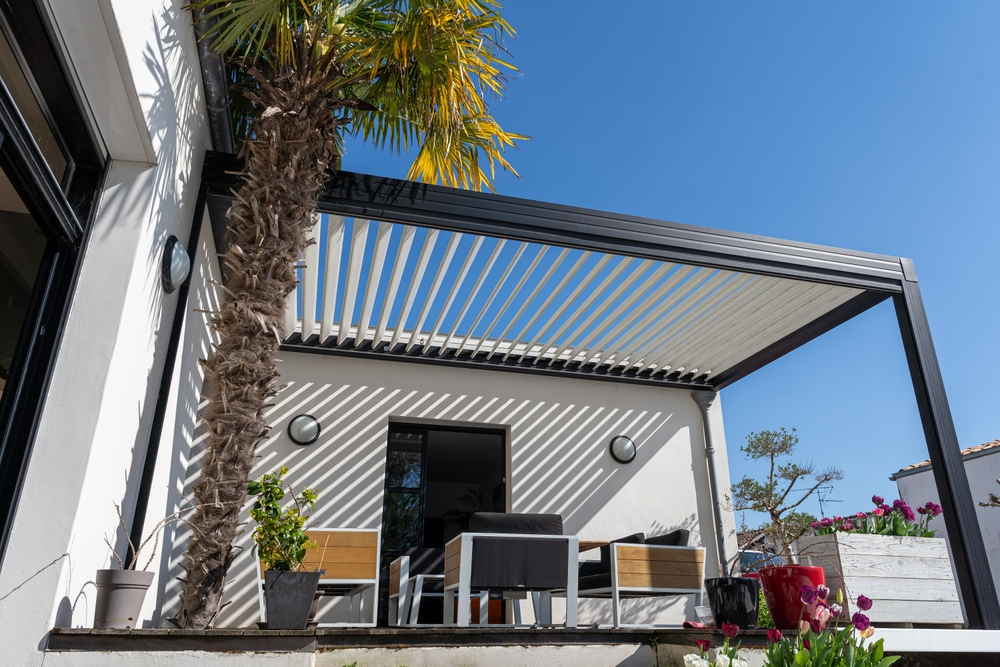 tamaño pergola