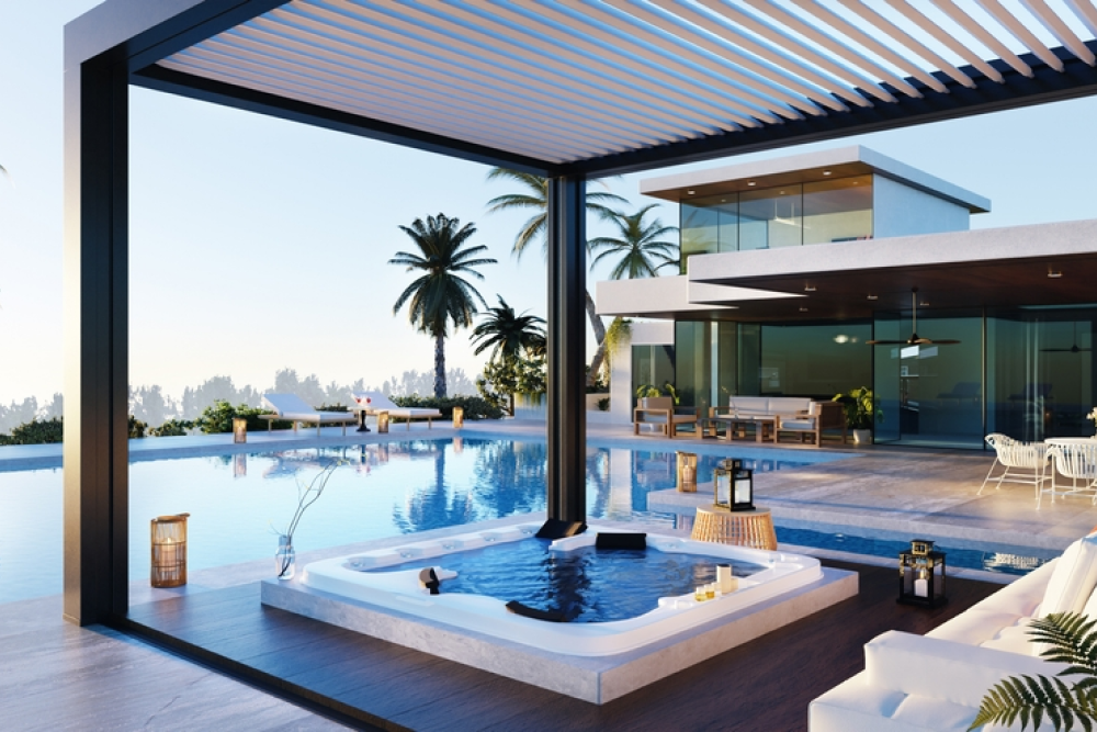 como elegir el tamaño de una pergola