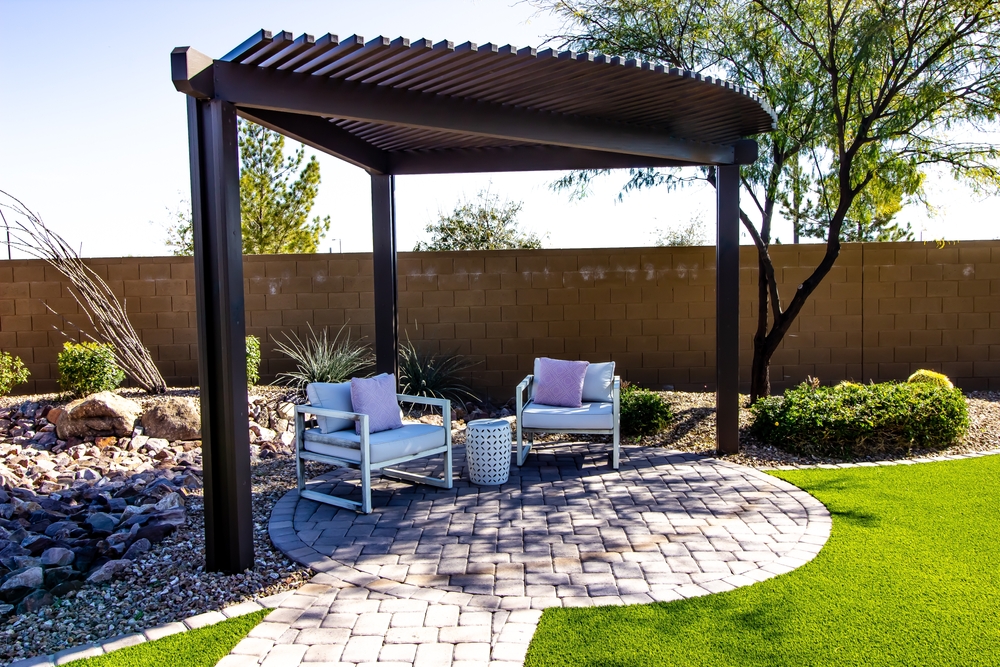 material pergola bioclimatica