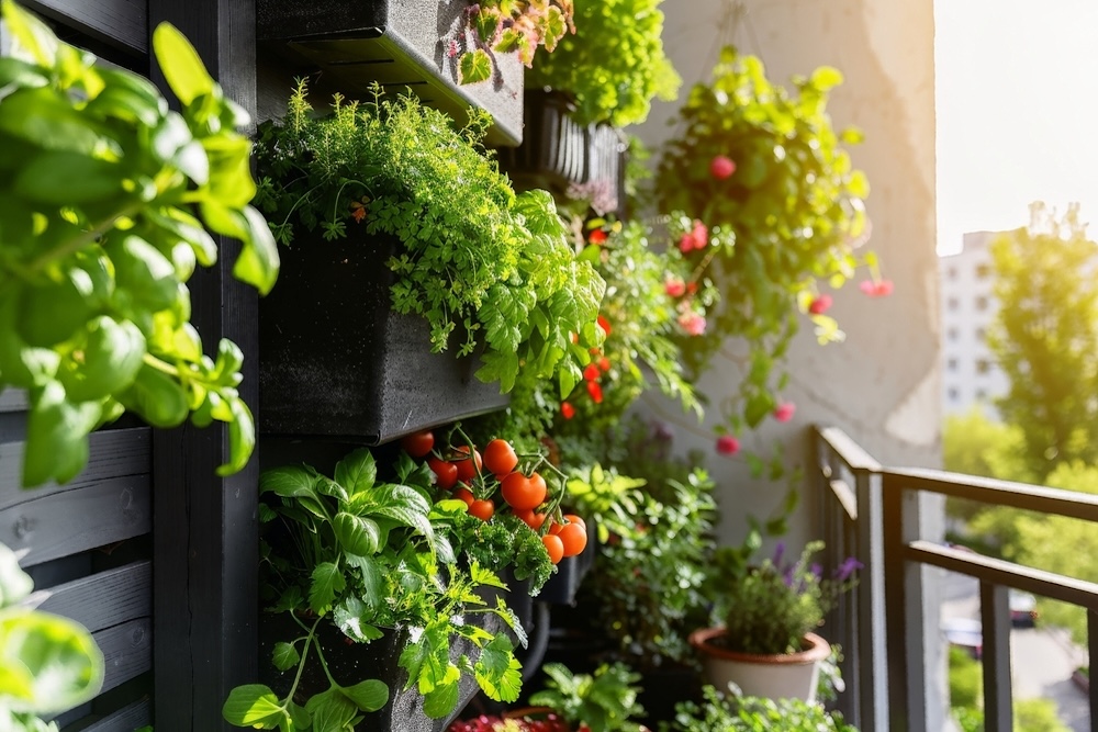 como hacer un jardin vertical exterior