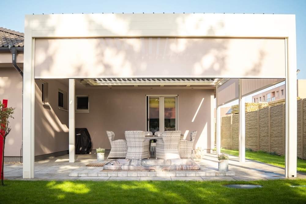 pérgola para porche
