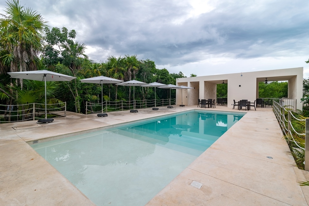 sombra para piscina